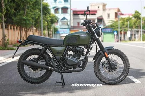 Brixton BX 125 X Scrambler. Ảnh: otoxemay.vn