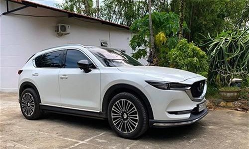 Mazda CX-5 độ mâm Mercedes GLC250 - chất chơi hay nửa mùa Mazda CX-5 do mam Mercedes GLC250 - chat choi hay nua mua