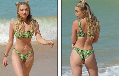 Georgia Harrison khoe dáng thon đáng ngưỡng mộ