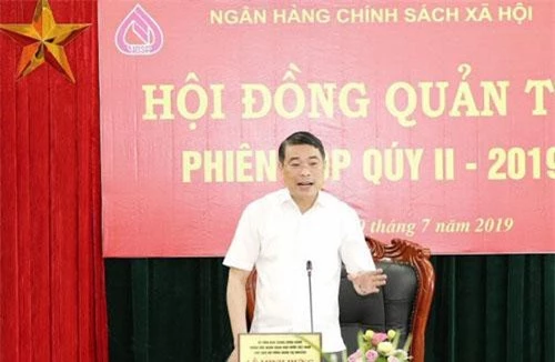 Ông Lê Minh Hưng, Thống đốc Ngân hàng Nhà nước kiêm Chủ tịch Hội đồng quản trị Ngân hàng Chính sách xã hội.
