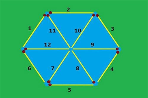 Câu đố di chuyển que diêm cực khó, thiên tài mới có thể vượt qua
