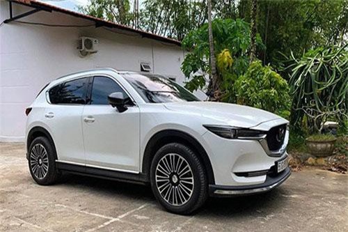 Mazda CX-5 độ mâm Mercedes GLC250 ở Sài Gòn