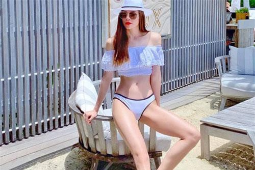 Hồ Ngọc Hà mặc bikini bốc lửa và tiết lộ chuyện hài hước sau bức ảnh
