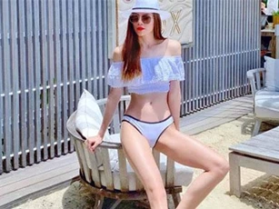Hồ Ngọc Hà mặc bikini bốc lửa và tiết lộ chuyện hài hước sau bức ảnh