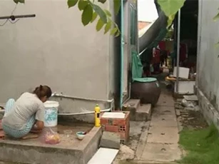 Đồng Tháp: Hàng trăm hộ dân phải sử dụng nước sông không qua xử lý