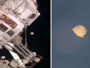 CLIP: Phi hành gia NASA phát hiện UFO gần trạm vũ trụ