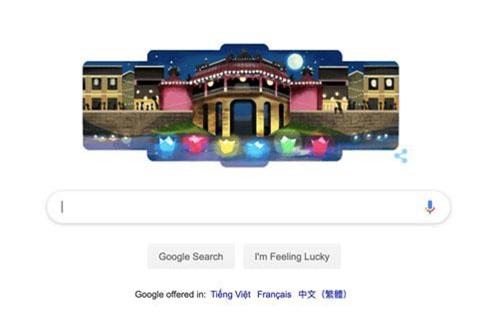 Google lần đầu tiên đưa Hội An lên trang chủ tìm kiếm tại Việt Nam
