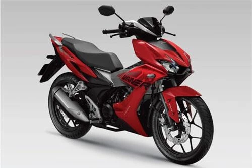 Honda Winner X 2019 màu đỏ bạc đen.