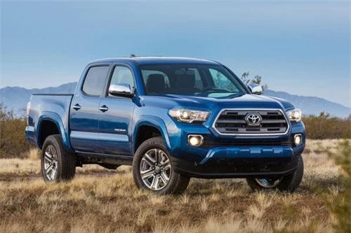 4. Toyota Tacoma (giá khởi điểm: 25.080 USD).