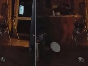 CLIP: ‘Lạnh gáy’ nhìn cảnh ma dùng ly, đĩa tấn công người