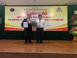 Bệnh viện Trung ương Huế có tân Phó Giám đốc chuyên môn