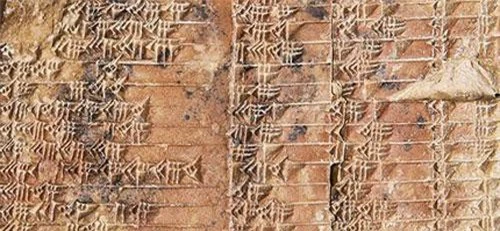 Bảng công thức trên tấm đất sét 3.700 tuổi