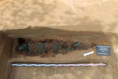 Xác ướp 1.300 tuổi nguyên vẹn trong bọc đồng