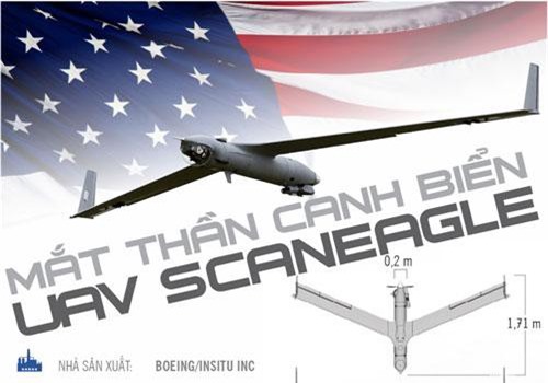 UAV ScanEagle: “Mắt thần canh biển“