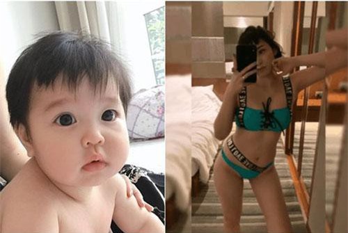 Cuối tuần của các hot mom: Nhóc Sam bị mẹ Hằng Túi hí hửng "đảo ngói", Ngọc Mon diện bikini khoe dáng bốc lửa