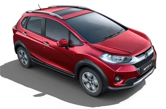 Honda WR-V phiên bản nâng cấp vừa trình làng tại thị trường Ấn Độ.