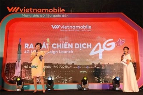 Bà Elizabete Fong, Tổng giám đốc Vietnamobile, cho biết, Siêu Thánh Up của Vietnamobile đã có mặt trên thị trường từ tháng 1 năm 2019.