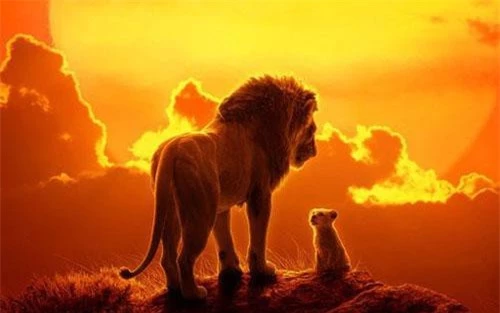 Hình ảnh trong phim Vua sư tử.