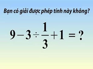 60% thanh niên Nhật Bản giải sai bài toán cực đơn giản này