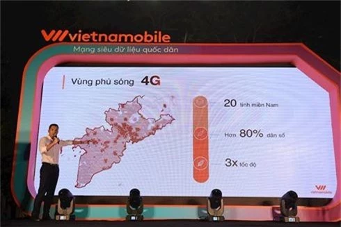 Vietnamobile công bố hoàn thành việc triển khai nâng cấp mạng lưới 4G UP cho toàn bộ khu vực miền Nam.