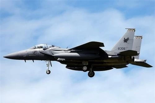 Tiêm kích F-15SG của Không quân Singapore. Ảnh: Wikipedia.