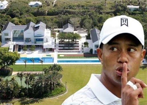 Bật mí biệt thự 54 triệu USD và loạt bất động sản kếch xù của Tiger Woods  