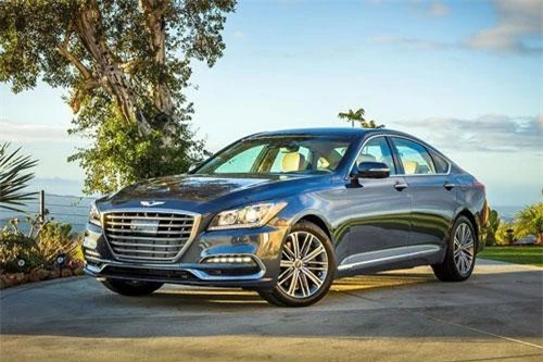 5. Genesis G80 2019 (giá khởi điểm: 42.050 USD).