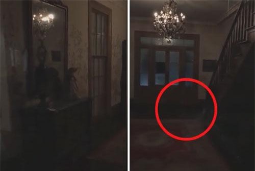 CLIP: Phát hiện bóng ma lúc nửa đêm trong ngôi nhà ma ám ở Mỹ