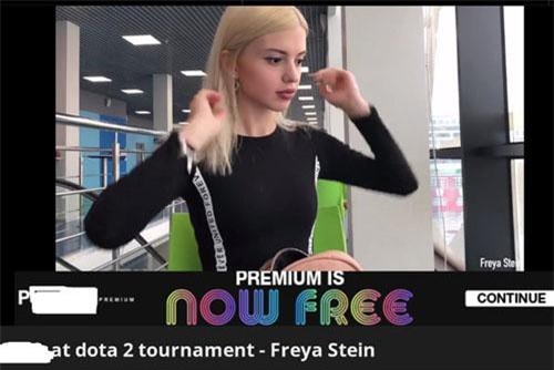 Không chỉ thu hút game thủ, Major DOTA 2 thậm chí còn thu hút cả ngôi sao 'phim nóng' tới tác nghiệp