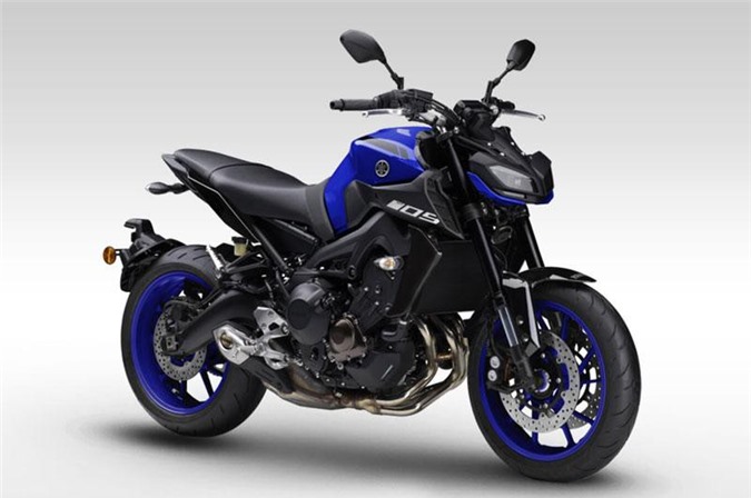 Chi tiết Yamaha MT-09, giá hơn 300 triệu đồng
