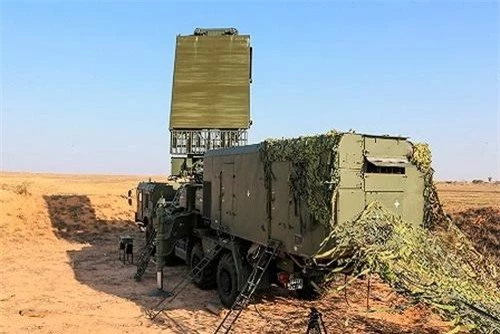 Xe radar cảnh giới của tổ hợp tên lửa phòng không S-500. Ảnh: Defence Blog.