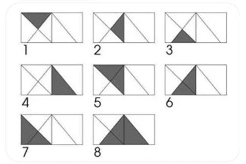 Đáp án là 8 hình tam giác