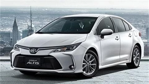 Toyota Corolla Altis thế hệ mới đẹp long lanh, giá chỉ từ 526 triệu đồng