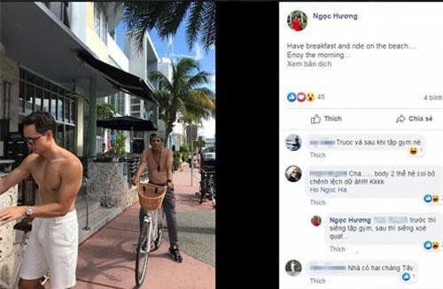 Rủ 'bố vợ' khoe body, Kim Lý nhận cái kết đắng từ mẹ vợ tương lai