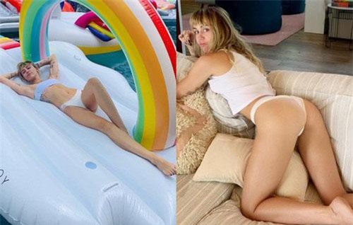Miley Cyrus khoe loạt ảnh ngả ngốn nóng bỏng, body 0% mỡ thừa và đôi chân dài miên man gây ngỡ ngàng