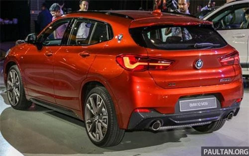 Tại Malaysia, BMW X2 M35i 2019 có giá 398.800 Ringgit (tương đương 2,250 tỷ đồng).