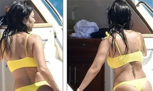 Kourtney Kardashian đang đi nghỉ mát cùng các con nhỏ tại Corsica, Pháp 