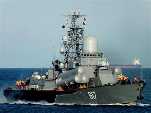 Tàu hộ vệ tên lửa Nanuchka III của Hải quân Nga. Ảnh: Naval Today.