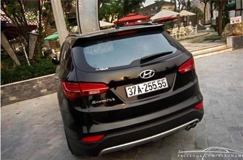 Hyundai Santa Fe biển tứ quý 5 tại Nghệ An. Ảnh: Xe xứ Nghệ.