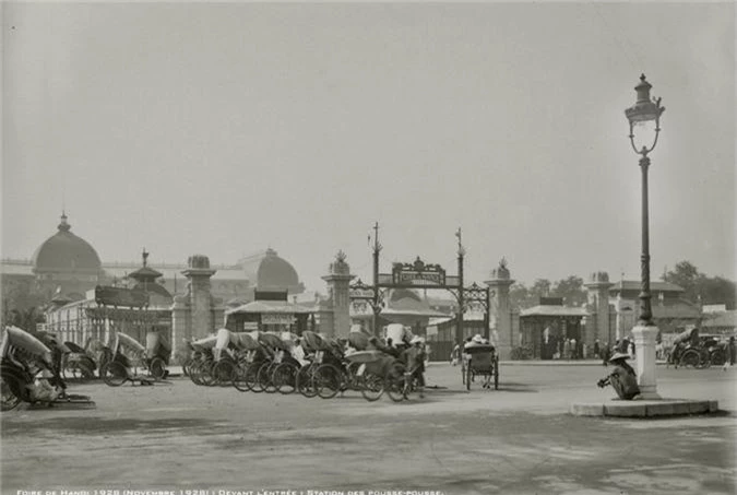 Anh doc ve hoi cho dau xao Ha Noi nam 1928