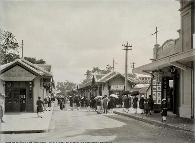 Anh doc ve hoi cho dau xao Ha Noi nam 1928-Hinh-11