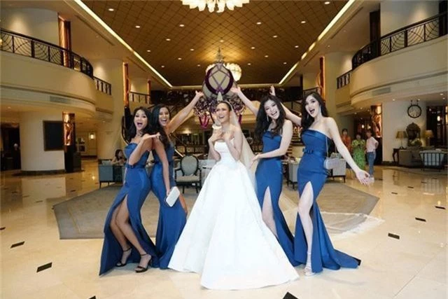 HHen Niê làm phù dâu, tặng quà cưới đặc biệt cho Hoa hậu Hoàn vũ Thái Lan - Ảnh 3.