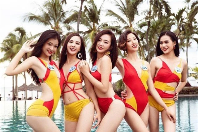 Hé lộ bộ ảnh bikini của dàn thí sinh Hoa hậu Thế giới Việt Nam - 2