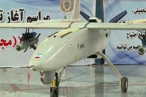 Máy bay không người lái Mohajer-6 của Iran. Ảnh: Sputnik.