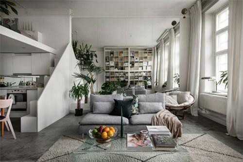 Gác xép nhỏ hẹp bỗng rộng thênh thang, bắt mắt nhờ cách bài trí nội thất siêu tinh tế