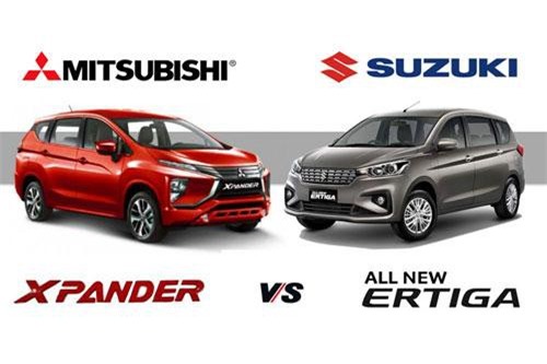 So sánh chi tiết Suzuki Ertiga 2019 với Mitsubishi Xpander