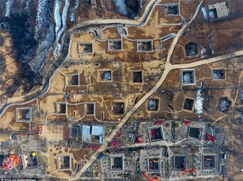 Bí ẩn làng cổ 4.000 năm dưới lòng đất ở Trung Quốc