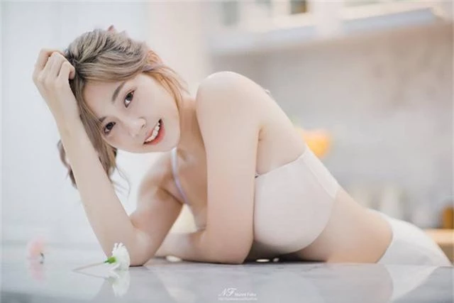 Hút hồn với nụ cười tỏa nắng và vòng một căng tràn của nàng hot girl xinh đẹp - Ảnh 12.