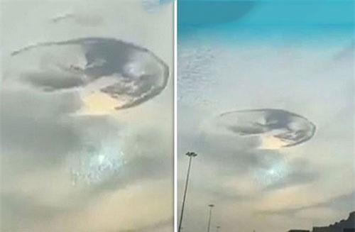 Phát hiện ‘con đường UFO’ khổng lồ hình lốc xoáy trên bầu trời UAE
