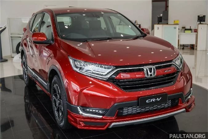 Honda CR-V Mugen Limited Edition được bán với số lượng giới hạn 300 chiếc với giá bán 152.900 RM 